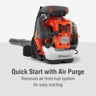 Image showing 6 th Husqvarna 570BTS 236 MPH/972 CFM 66cc Gas Backpack Leaf Blower