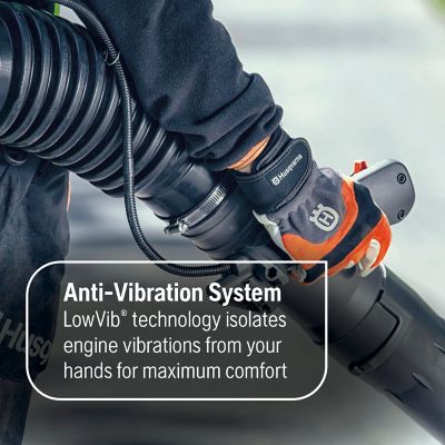 Image showing 7 th Husqvarna 570BTS 236 MPH/972 CFM 66cc Gas Backpack Leaf Blower