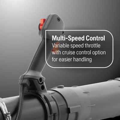 Image showing 8 th Husqvarna 570BTS 236 MPH/972 CFM 66cc Gas Backpack Leaf Blower