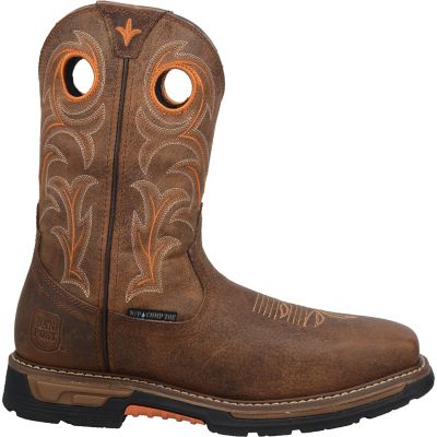 Image showing 4 th Dan Post Men's Storms Eye Composite Toe Work Boots