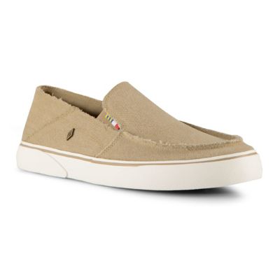 canvas boat shoes