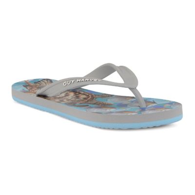 guy harvey flip flops womens