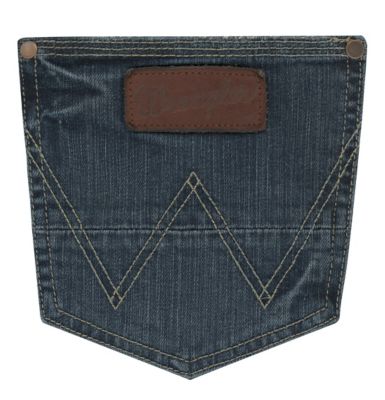 Image showing 3 th Wrangler Men's Slim Fit Mid-Rise Retro Straight Leg Jeans