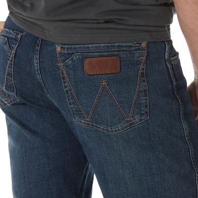 Image showing  Men's Slim Fit Mid-Rise Retro Straight Leg Jeans