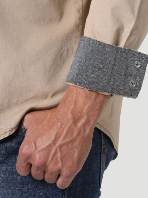 Image showing 5 th Wrangler Men's Retro Western Long-Sleeve Button-Down Shirt