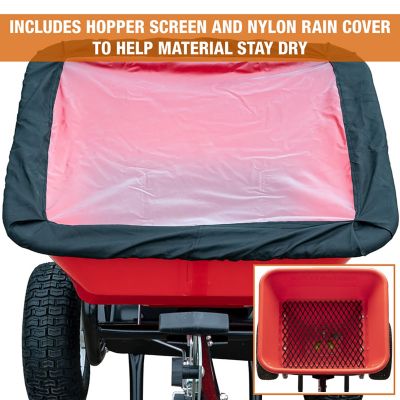 Image showing 7 th Buyers Products 100 lb. Capacity 24 ft. Groundskeeper All Season Walk-Behind Broadcast Spreader