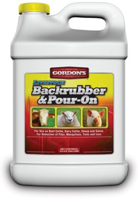 Gordon's Backrubber and Pour-On Livestock Insecticide, 2.5 gal.