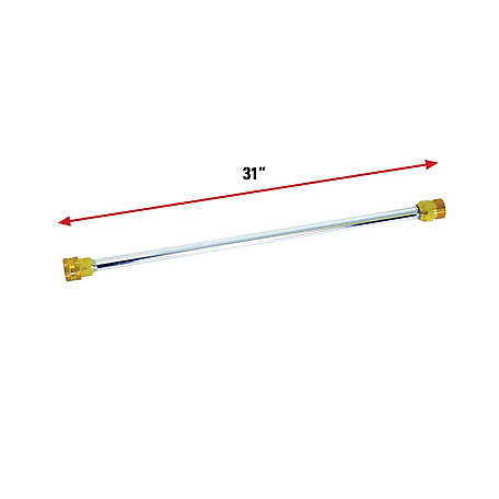 SIMPSON 31 in. 4,500 PSI Pressure Washer Extension Lance, 49 State