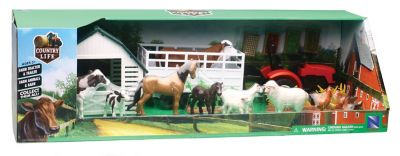 Country Life Farm Animals Deluxe Play Set 21 Pieces Ages 3 4109 At Tractor Supply Co