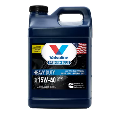 Valvoline 2.5 gal 15W-40 The premium blue diesel fuel for heavy duty use Motor Oils