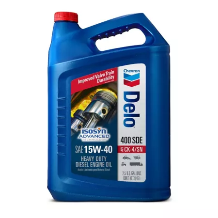 Rafters 2.5 gal Heavy Duty Diesel Engine Oil SAE 15W-40 Delo 400 SDE Motor Oils