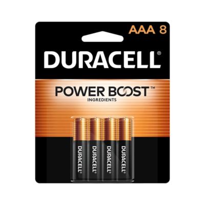 Duracell AAA Coppertop Alkaline Batteries, 8-Pack