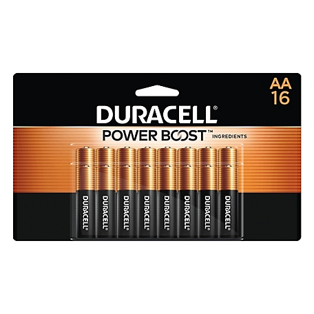 Duracell AA Coppertop Batteries, 16-Pack