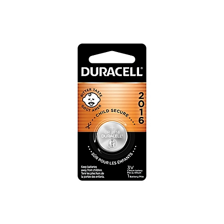Duracell DL2016 3V Lithium Coin Cell Battery