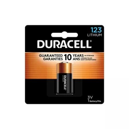 Duracell 3V 123 High Power Lithium Battery 1 Pack Batteries