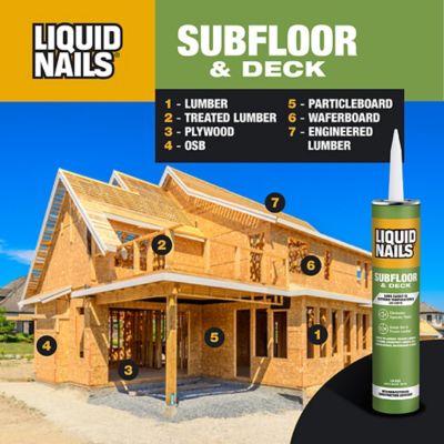 Image showing  46 cu. in. Subfloor Adhesive