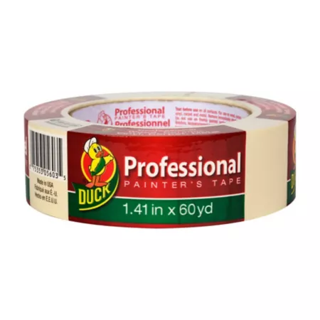 Duck 1.41 in x 60 yards Professional quality beige painting tape Painters Tape