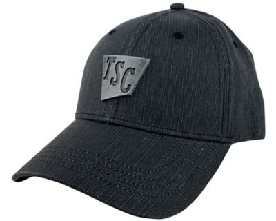 Tractor Supply Baseball Cap with Metal Logo, Black