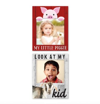 Bella Bug Magnetic Wood/PVC Picture Frames, 2 pc.