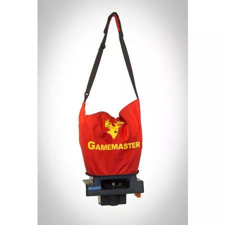 Game Masters Motorized Handheld Spreader with Strap 15 lb. Handheld Spreaders