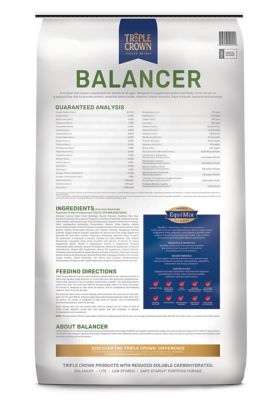 Image showing  30% Ration Balancer Pelleted Horse Feed, 50 lb. Bag