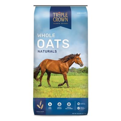 Triple Crown Naturals Whole Oats Horse Feed, 50 lb. Bag