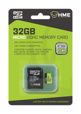 atleet Refrein Toerist HME Products 32GB Micro SD Card, Class 10, SD Card Adapter at Tractor  Supply Co.