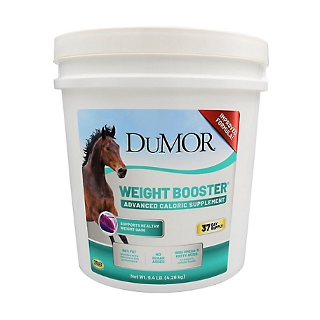 DuMOR Weight Booster Advanced Caloric Supplement for Horses, 9.4 lb.