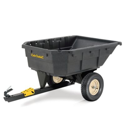 Cub Cadet Tow Behind 15 cu. ft. Poly Swivel Dump Cart, 1,000 lb. Capacity