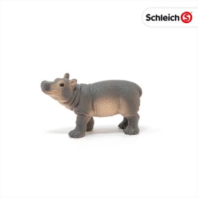 14831 SCHLEICH Wild Life Baby Hippopotamus Toy Figure 