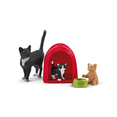 Image showing  Play Time for Cute Cats Toy Playset