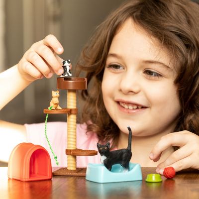 Image showing  Play Time for Cute Cats Toy Playset
