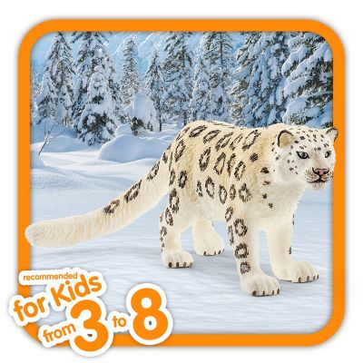 14838 Schleich Snow Leopard Wild Life Figure Plastic Animal Figurine Age 3yrs+ 