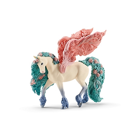 Schleich Flower Pegasus Toy Figurine