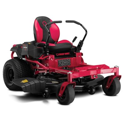 Troy-Bilt Mustang 54 in. 24 HP V-Twin Briggs and Stratton Engine Gas Zero Turn Riding Mower with Hydro Transmission, 17AKFACW066