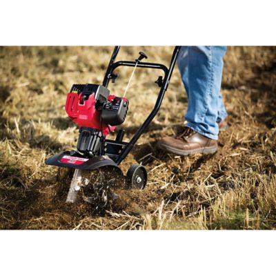 Image showing 7 th Troy-Bilt 9 in. 4-Tine Gas-Powered 25cc 2-Cycle Garden Cultivator