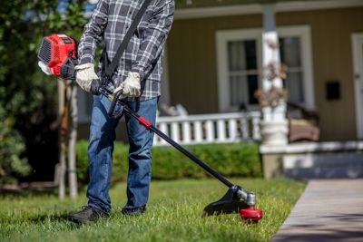 Image showing 6 th Troy-Bilt TB304S 17 in. 30cc Straight Shaft Gas String Trimmer, 4-Cycle
