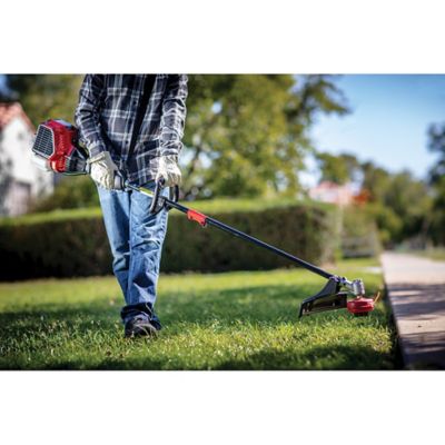 Image showing 8 th Troy-Bilt TB304S 17 in. 30cc Straight Shaft Gas String Trimmer, 4-Cycle