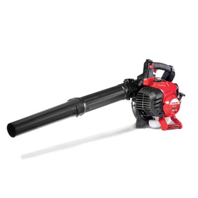 Troy-Bilt 150 MPH/450 CFM TB272V 27cc 2-Cycle Full-Crank Engine Gas Leaf Blower/Vacuum, High Capacity 1.5 Bushel Collection Bag