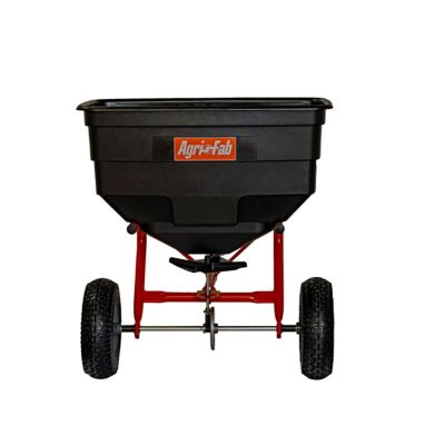 Image showing  185 lb. Capacity Lawn Garden Tow-Behind Spreader