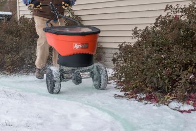 Image showing  130 lb. Capacity Stainless Steel Broadcast Spreader