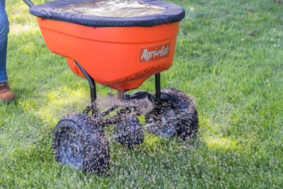 Image showing  130 lb. Capacity Stainless Steel Broadcast Spreader