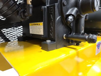 Image showing 6 th EMAX 7.5 HP 80 gal. 2-Stage Industrial V4 Pressure Lubricated Pump SILENT Air Compressor, 175 PSI, 1-Phase, 31 CFM at 100 PSI