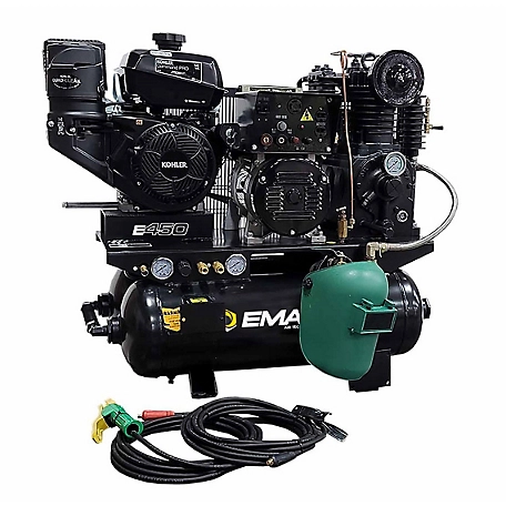 EMAX 14HP 20G KOHLER C.PRO CH440 Gas Engine, Electric Start, Industrial 3-in-1 Air Compressor, Generator, Welder-EGES14020T