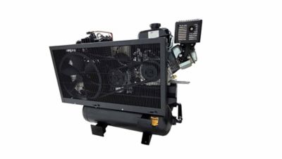 Image showing 6 th EMAX 14 hp 20 gal. 2-Stage Industrial 3-in-1 Air Compressor, Generator and Welder, 175 PSI, KOHLER C.PRO Engine