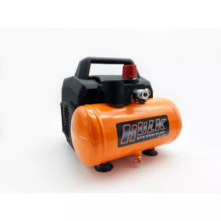 Hulk Power by EMAX 1 HP 1.6 gal Oil-Free and Quiet Single-Stage Electric Side Battery Portable Air Compressor Portable Air Compressors