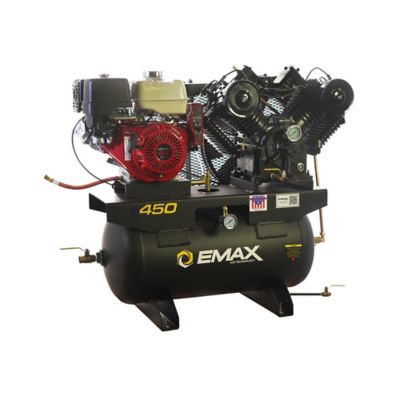 Image showing  13 HP 30 gal. 2-Stage Truck-Mounted Industrial Plus V4 Pressure Lubricated Pump Air Compressor, 175 PSI, 31 CFM