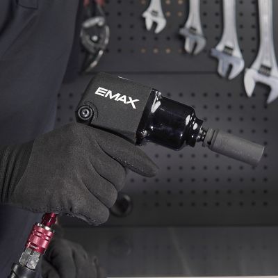 Image showing 9 th EMAX Industrial 3/8 in. Drive 400 ft.-lb. Composite Twin Hammer Impact Wrench