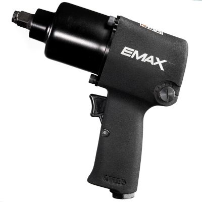 EMAX 1/2 in. Drive Pneumatic Industrial 450 ft./lb. Twin Hammer Impact Wrench with Ergonomic grip- EATIW05S1P Airbase Industries 500 lb