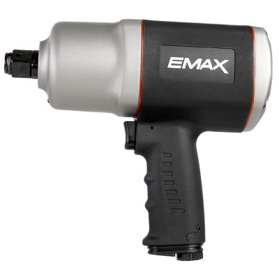 Image showing 9 th EMAX 3/4 in. Drive 1,100 ft.-lb. Pneumatic Industrial-Duty Composite Twin Hammer Impact Wrench with Ergonomic Grip